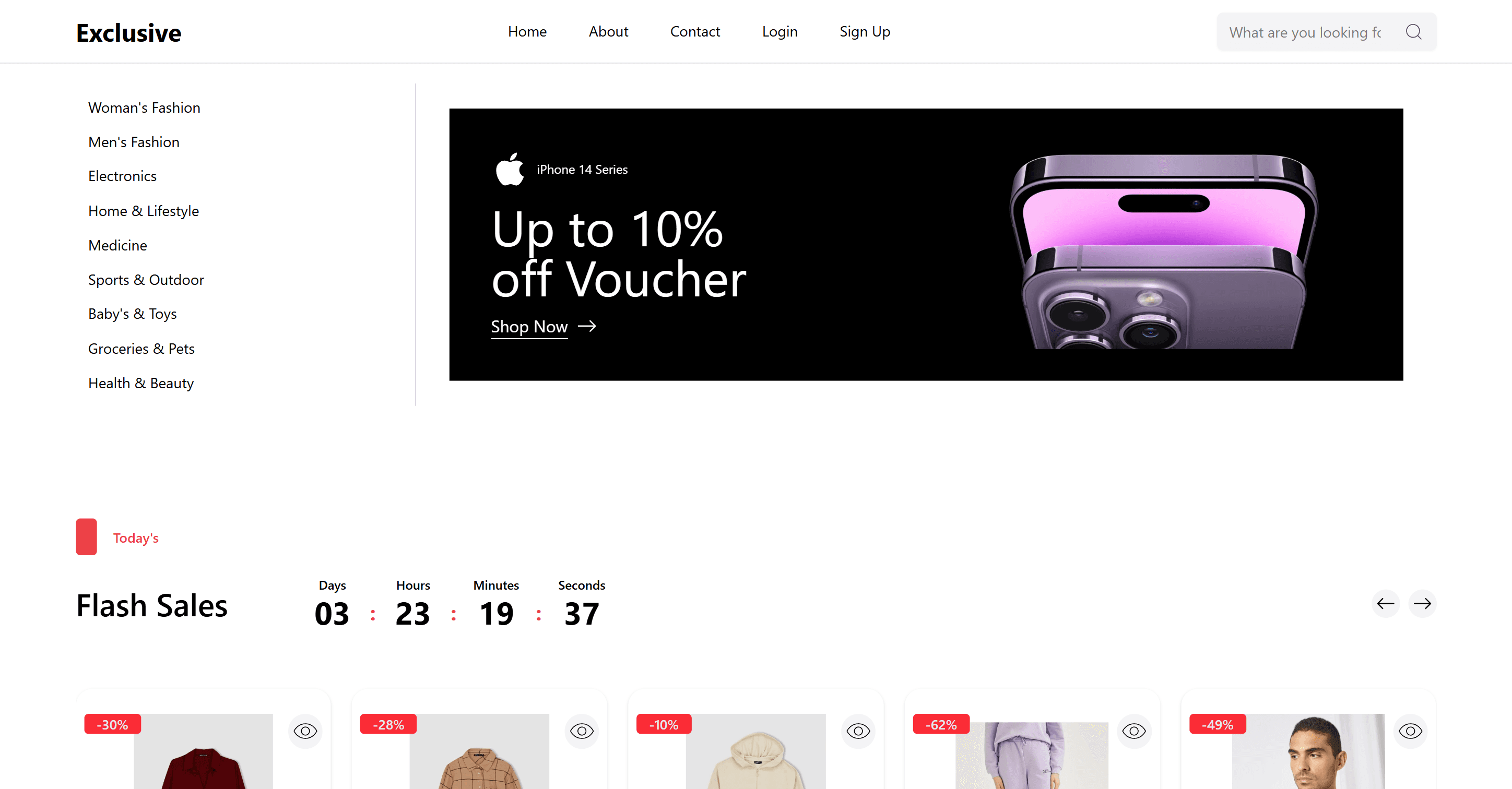 E-Commerce Website Image