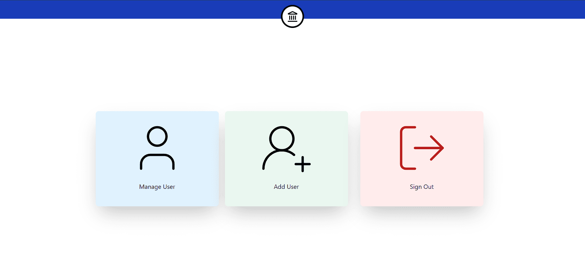 CyberVault Employee Home Screenshot